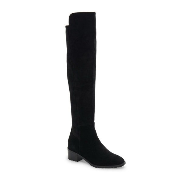 Blondo Shoes - NEW Blondo Sierra Black Suede Leather Waterproof Over the Knee Boots #1295
